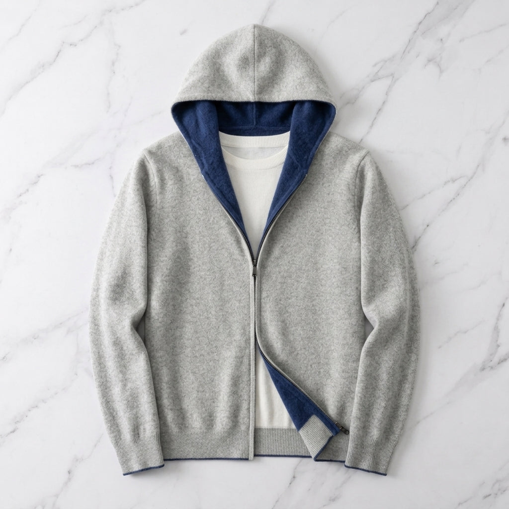Modica Reversible Cashmere Hoodie