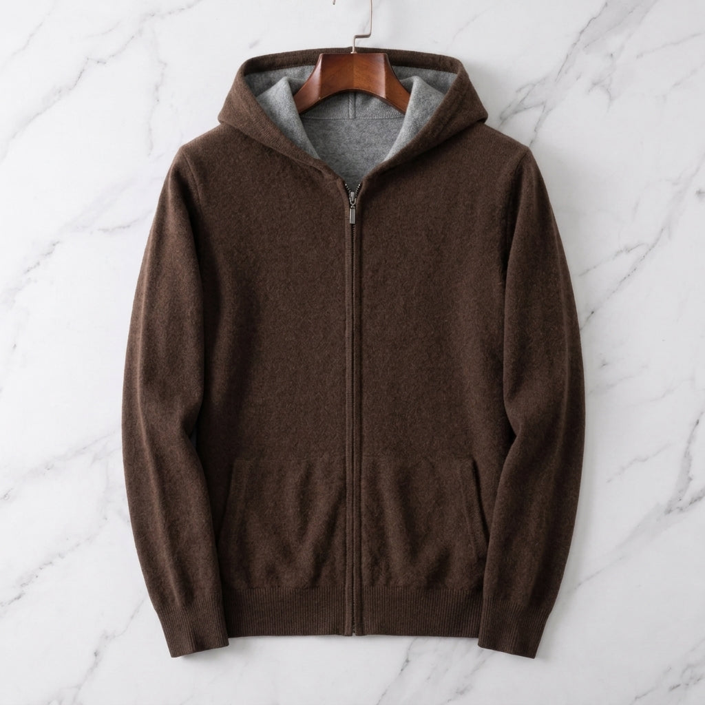 Modica Reversible Cashmere Hoodie