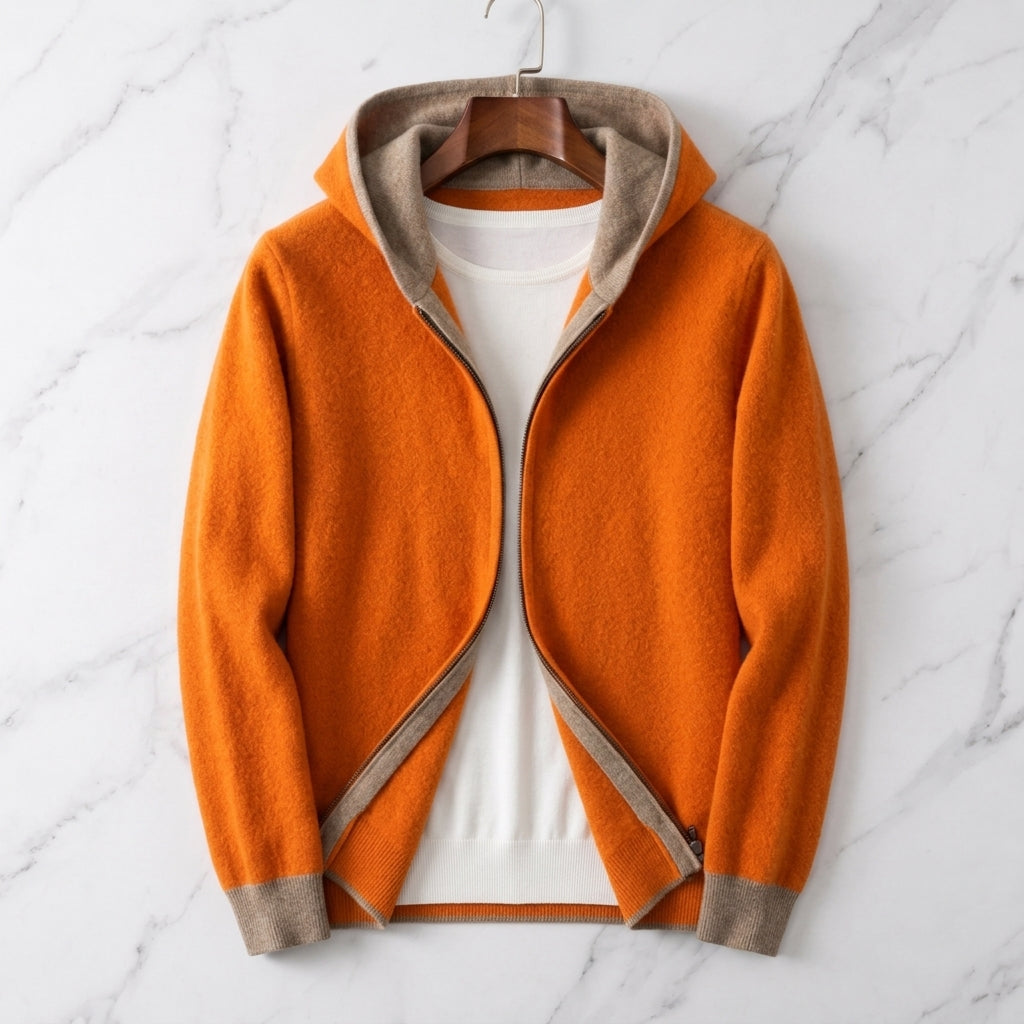 Modica Reversible Cashmere Hoodie