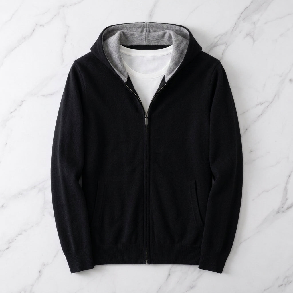 Modica Reversible Cashmere Hoodie