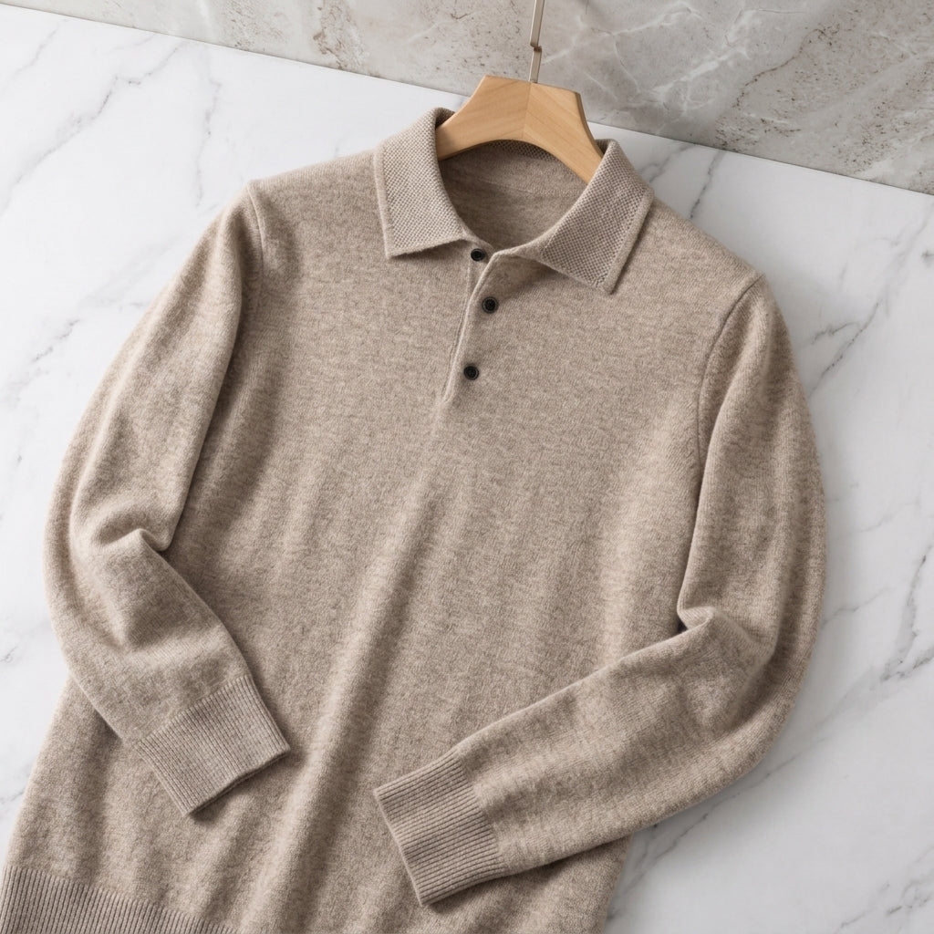 Pergola Merino Wool Polo