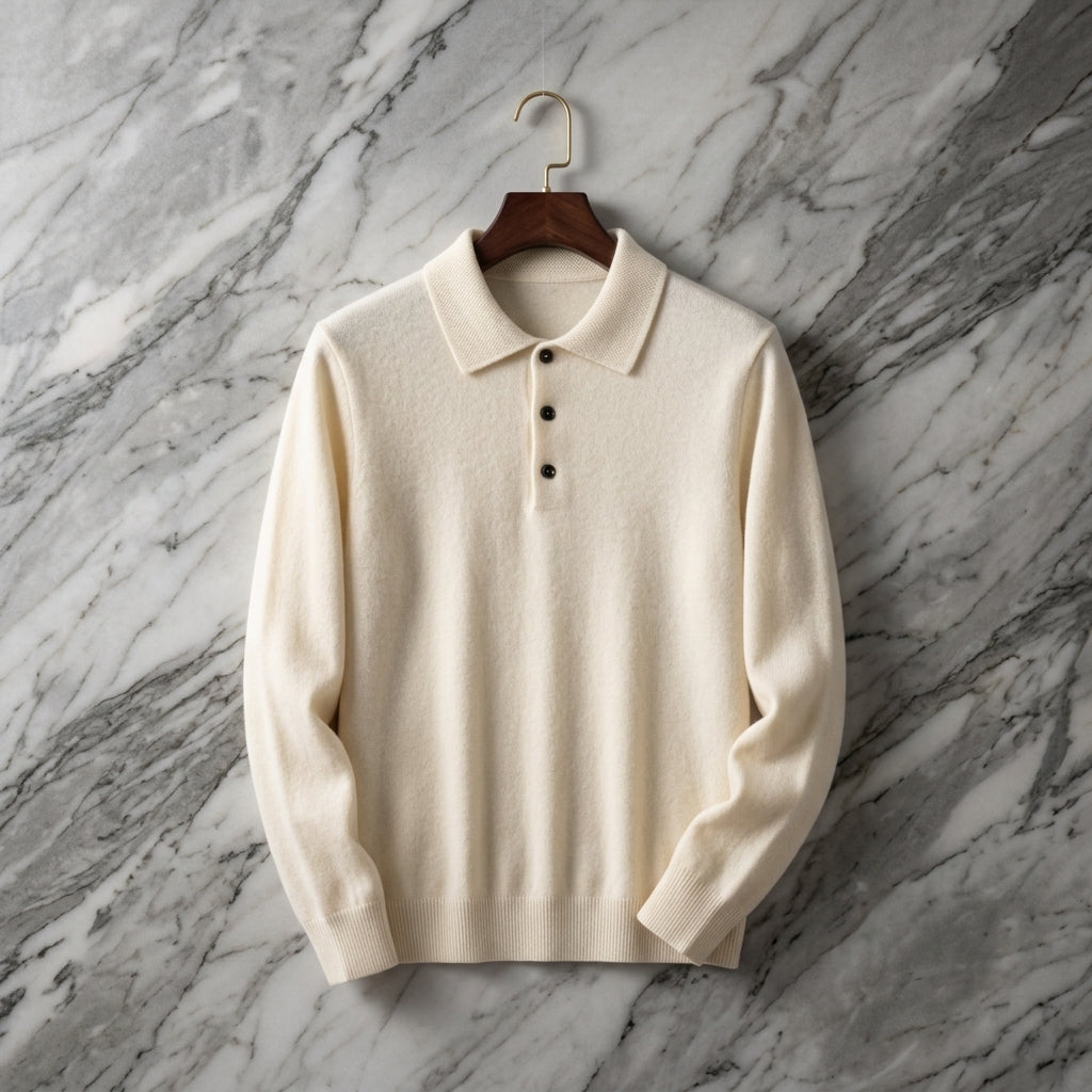 Pergola Merino Wool Polo
