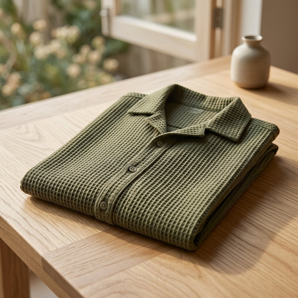 Ghent Waffle Knit Shirt