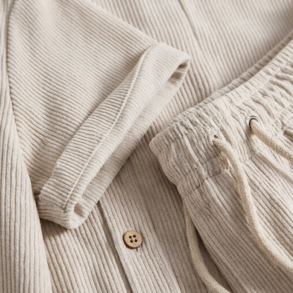 Belluno Ribbed Corduroy Set