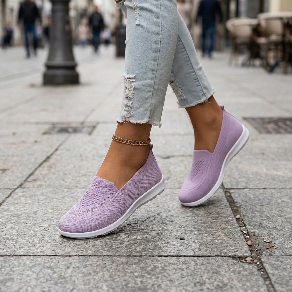 Pesaro Breathable Knit Slip-On Shoes