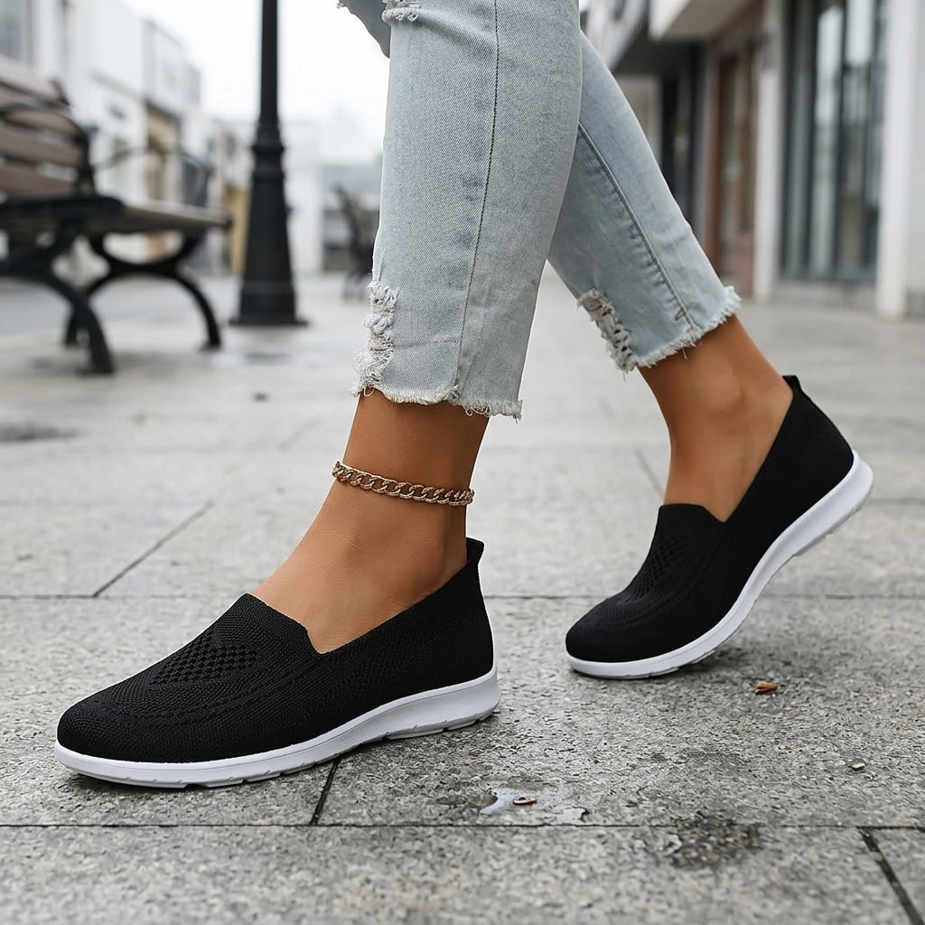 Pesaro Breathable Knit Slip-On Shoes