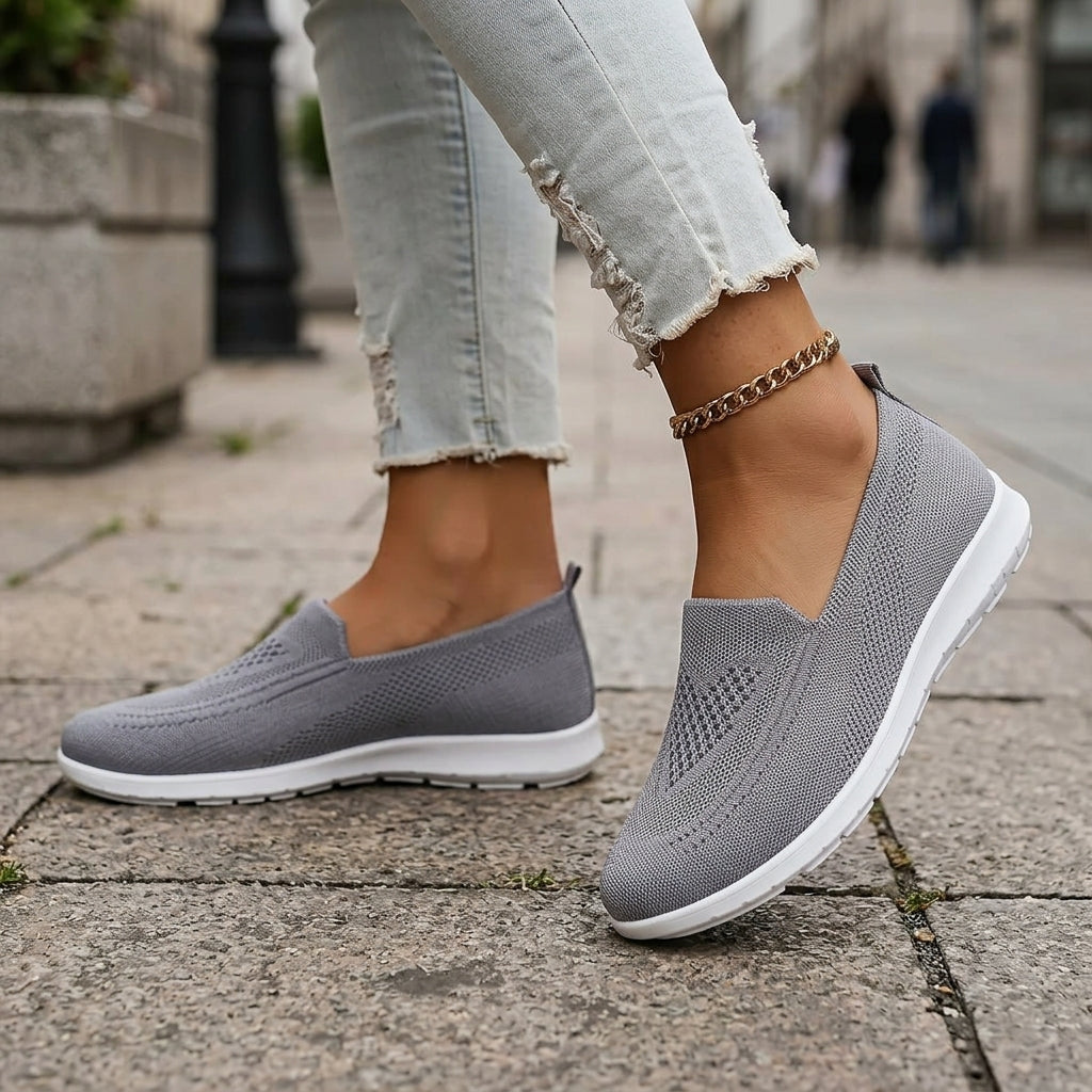 Pesaro Breathable Knit Slip-On Shoes