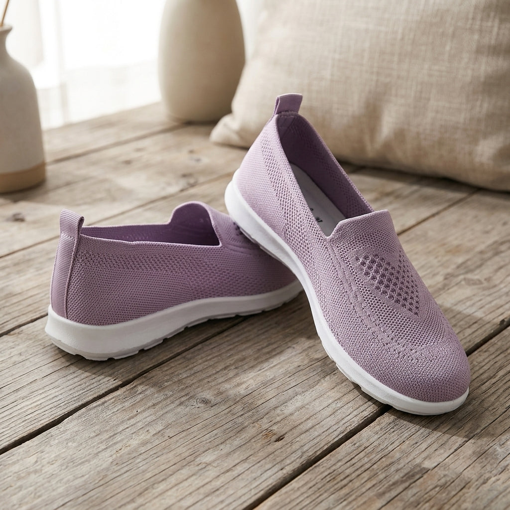 Pesaro Breathable Knit Slip-On Shoes