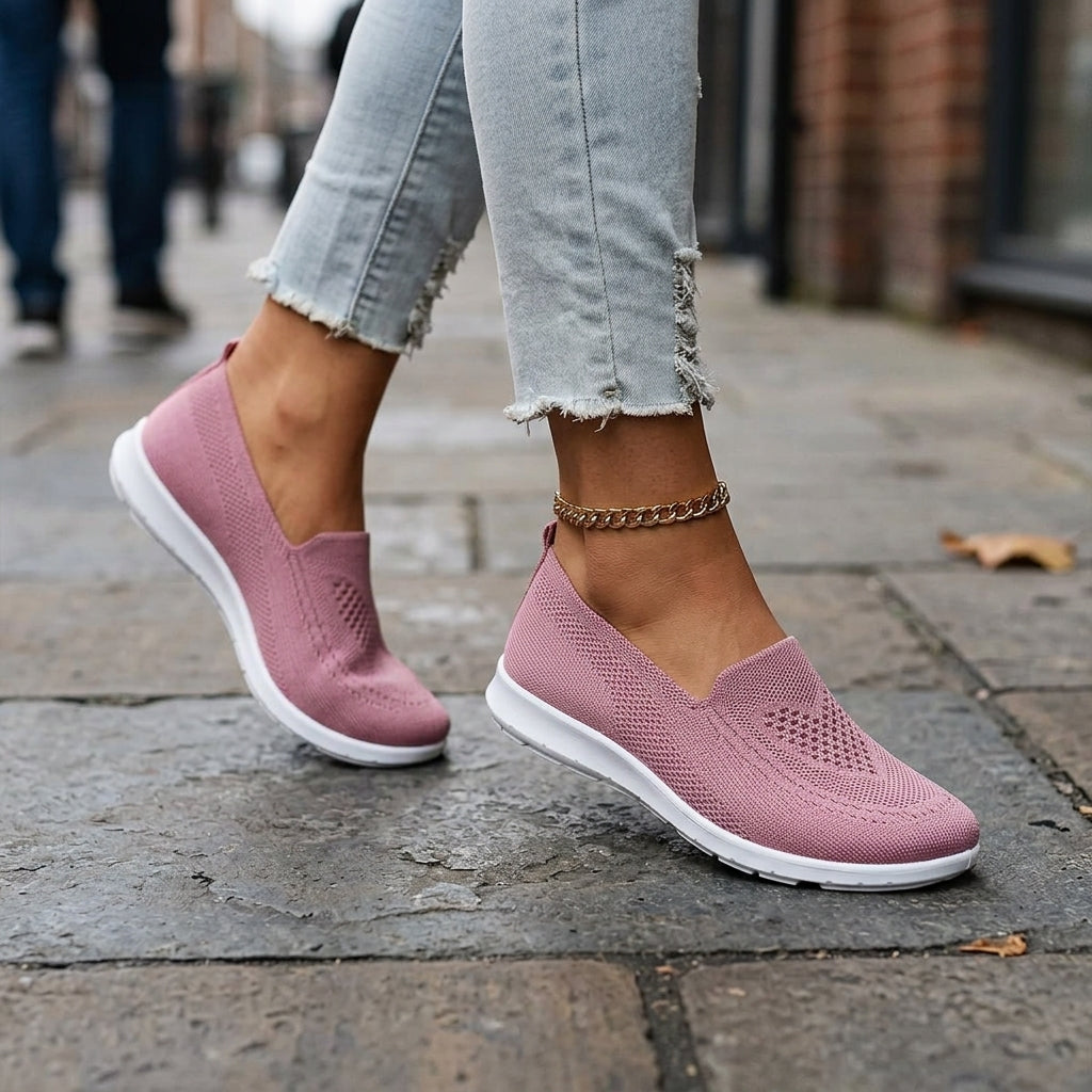Pesaro Breathable Knit Slip-On Shoes