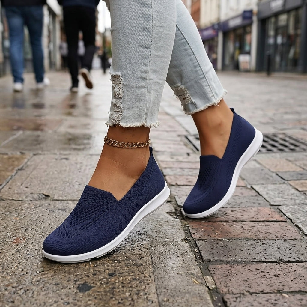 Pesaro Breathable Knit Slip-On Shoes