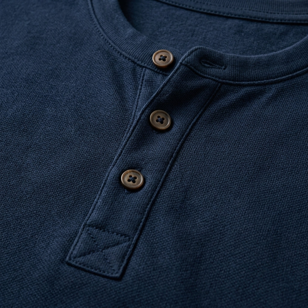 Valletta Men's Henley Summer Shirt