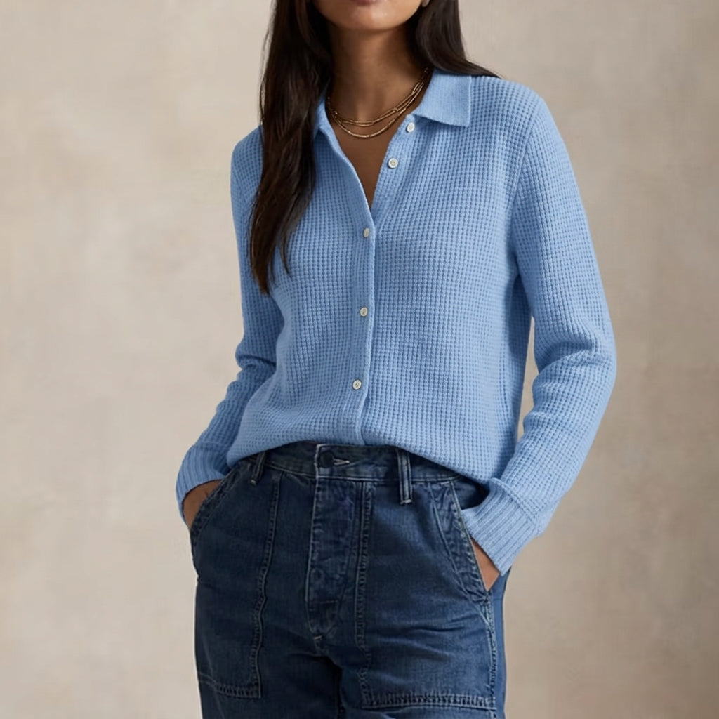 Toledo Waffle Knit Cardigan