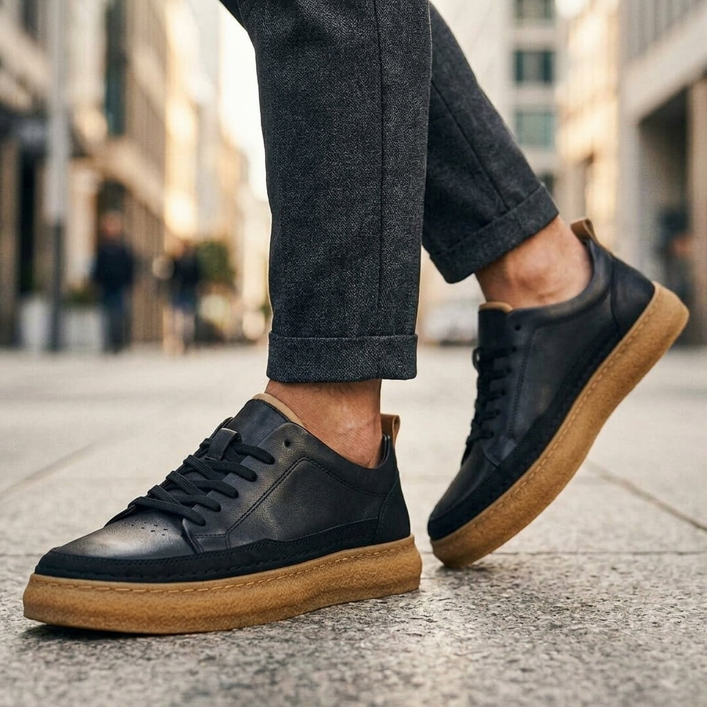 Hollis Leather Sneakers