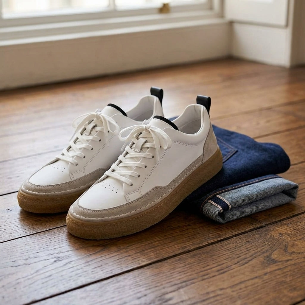 Hollis Leather Sneakers
