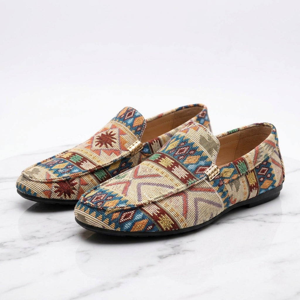 Cassia Canvas Loafers
