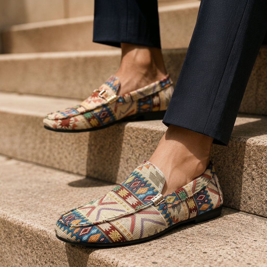Cassia Canvas Loafers