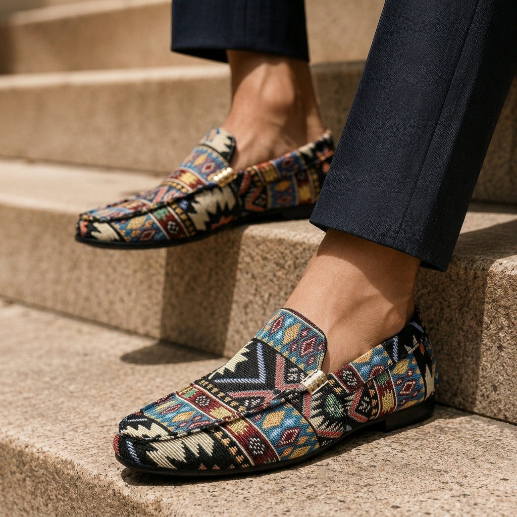 Cassia Canvas Loafers