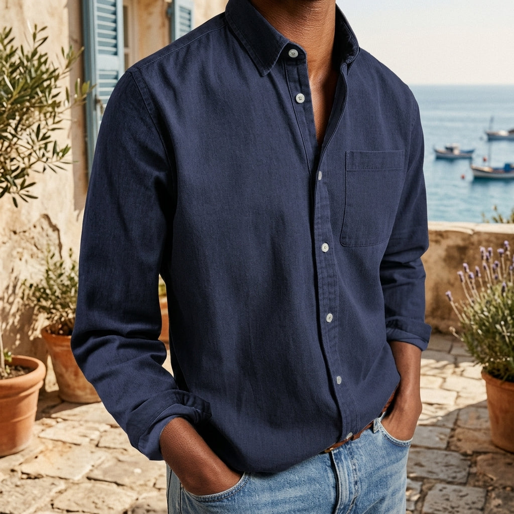 Olvera Men's Long Sleeve Shirt