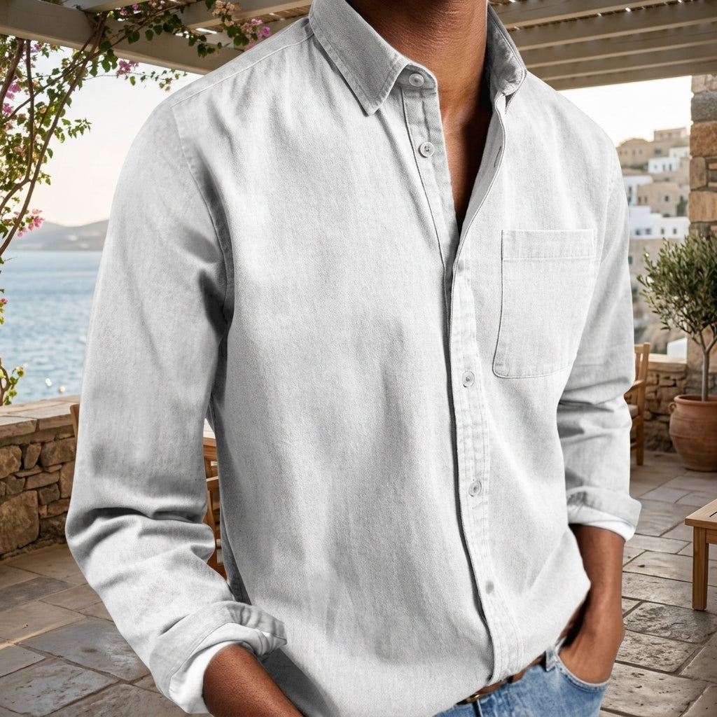 Olvera Men's Long Sleeve Shirt