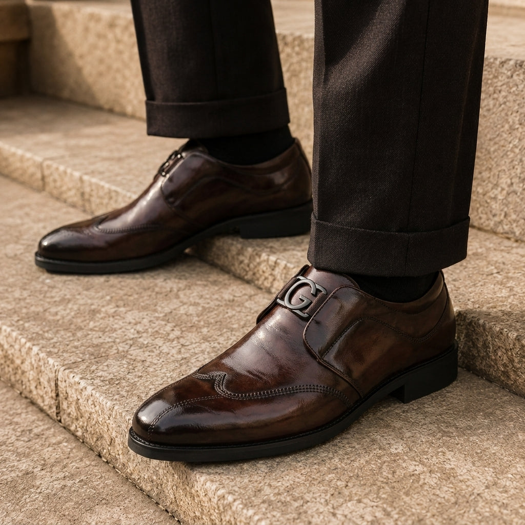 Cannero Leather Dress Shoes