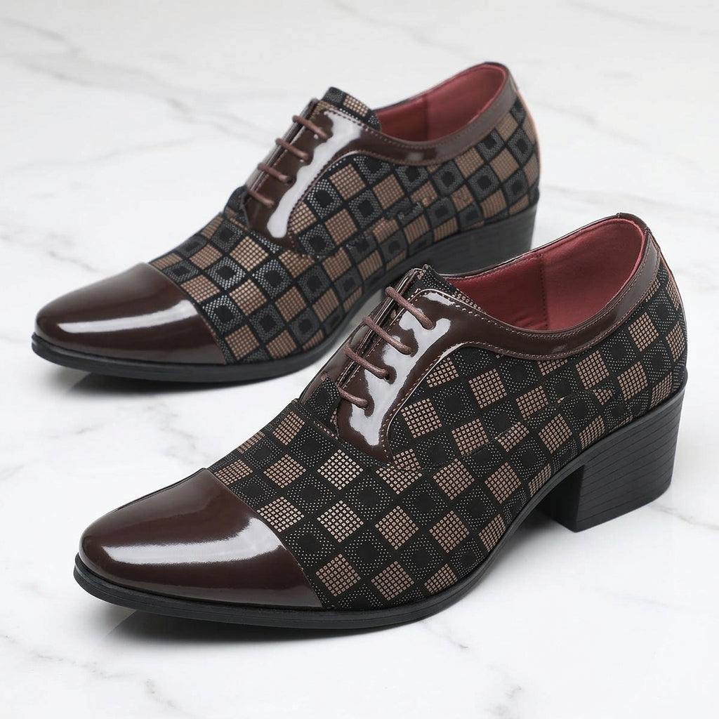 Calloway Lifted-Heel Oxfords