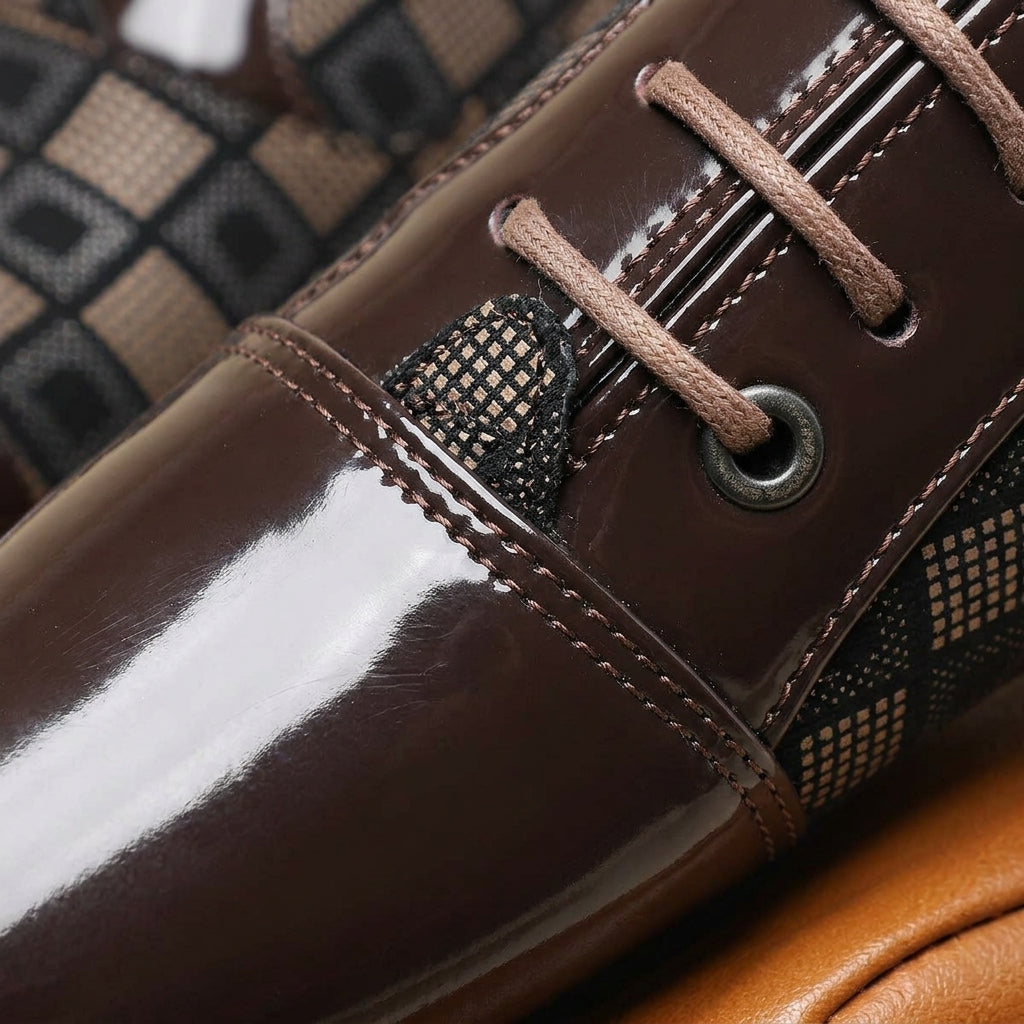 Calloway Lifted-Heel Oxfords