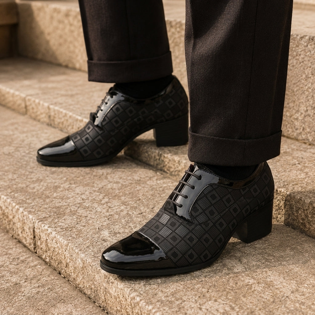 Calloway Lifted-Heel Oxfords