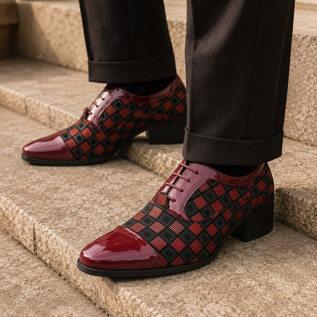 Calloway Lifted-Heel Oxfords