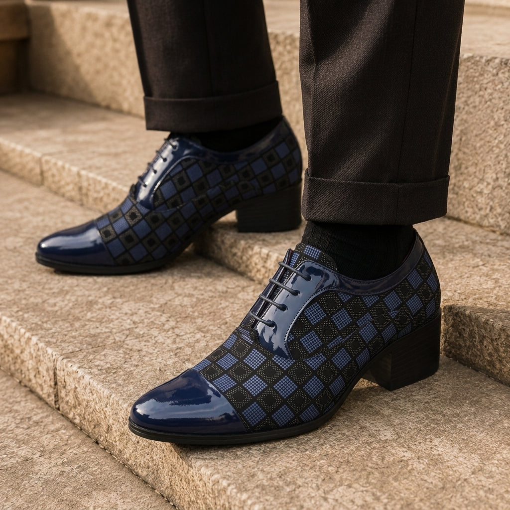 Calloway Lifted-Heel Oxfords