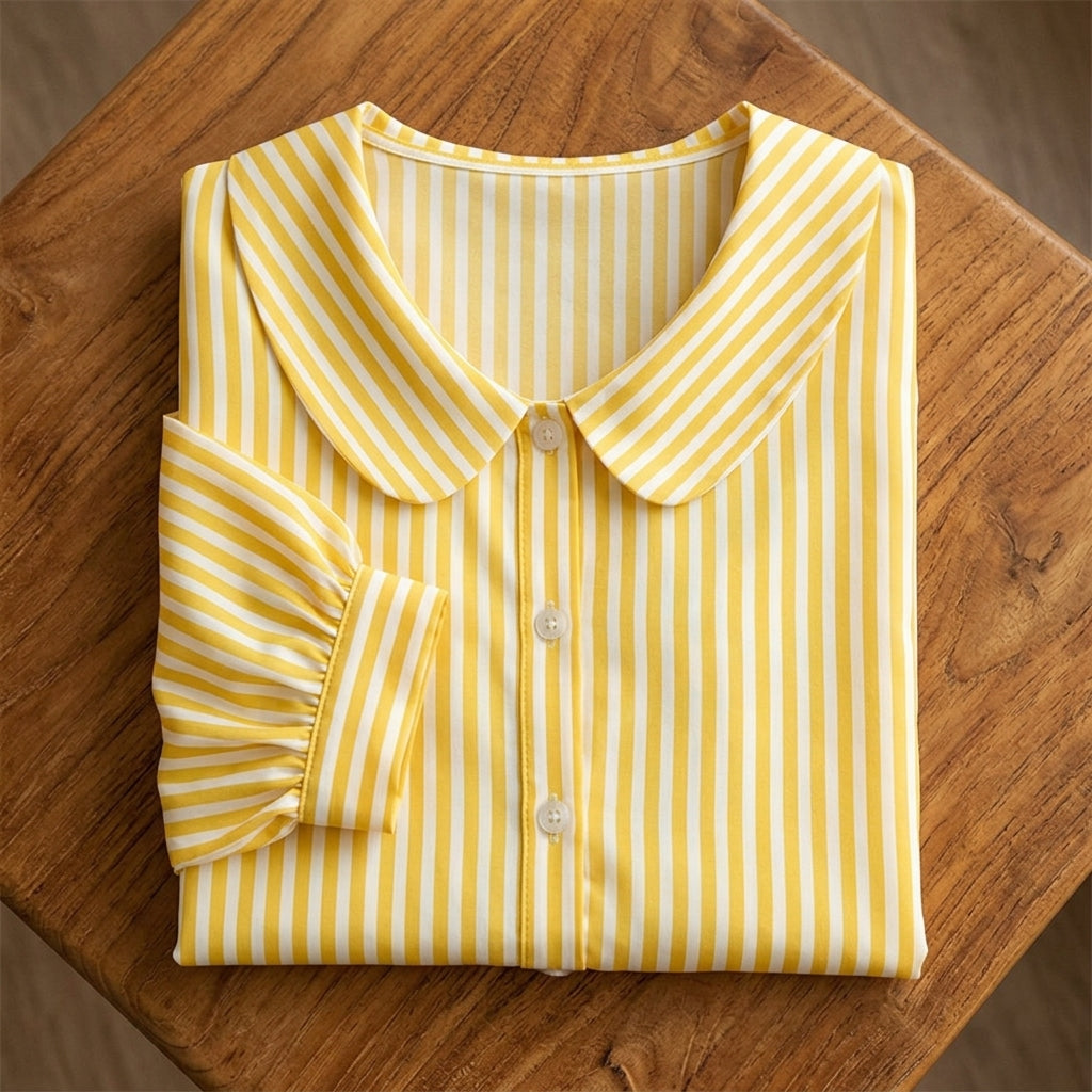 Bramley Striped Collar Blouse