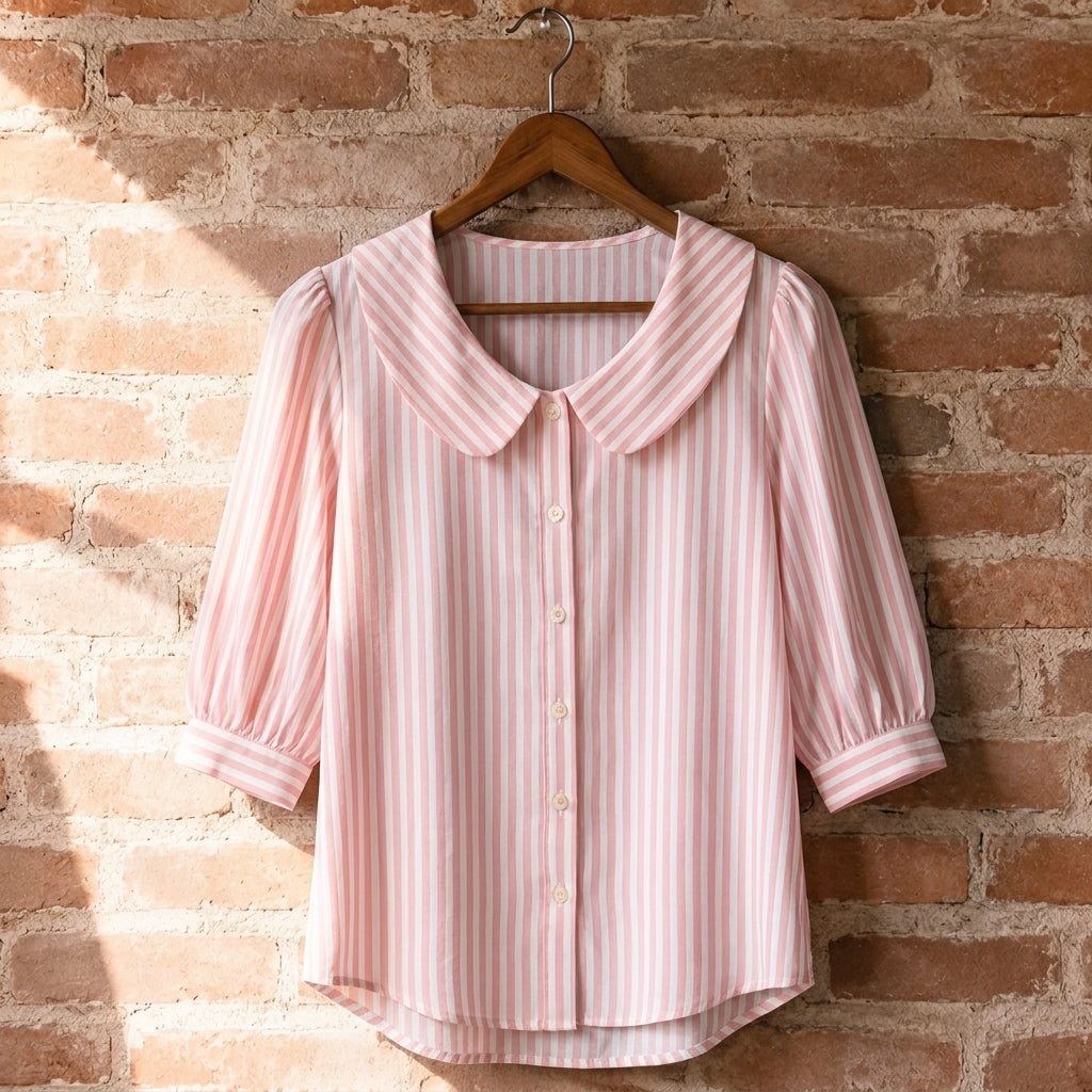 Bramley Striped Collar Blouse
