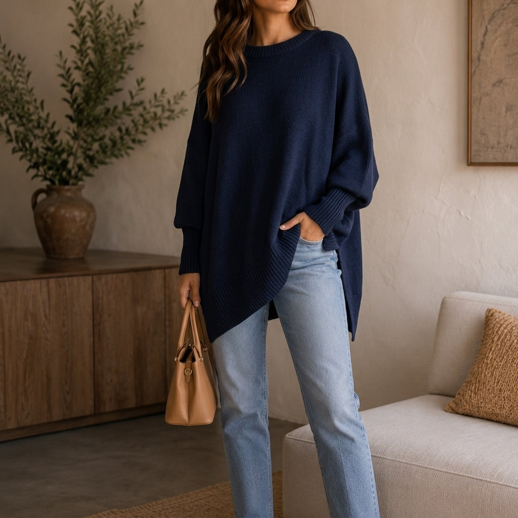 Hollis Cashmere Knit Sweater
