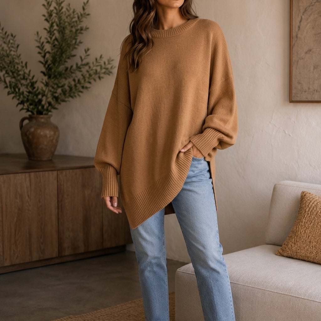 Hollis Cashmere Knit Sweater