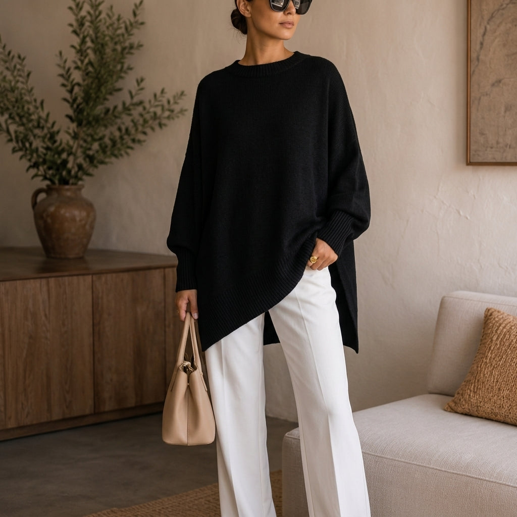 Hollis Cashmere Knit Sweater