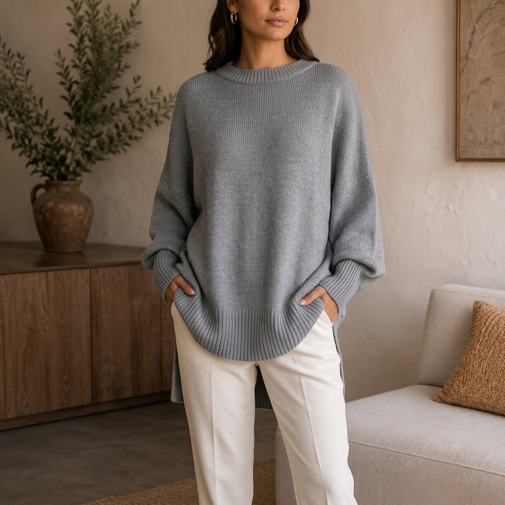 Hollis Cashmere Knit Sweater