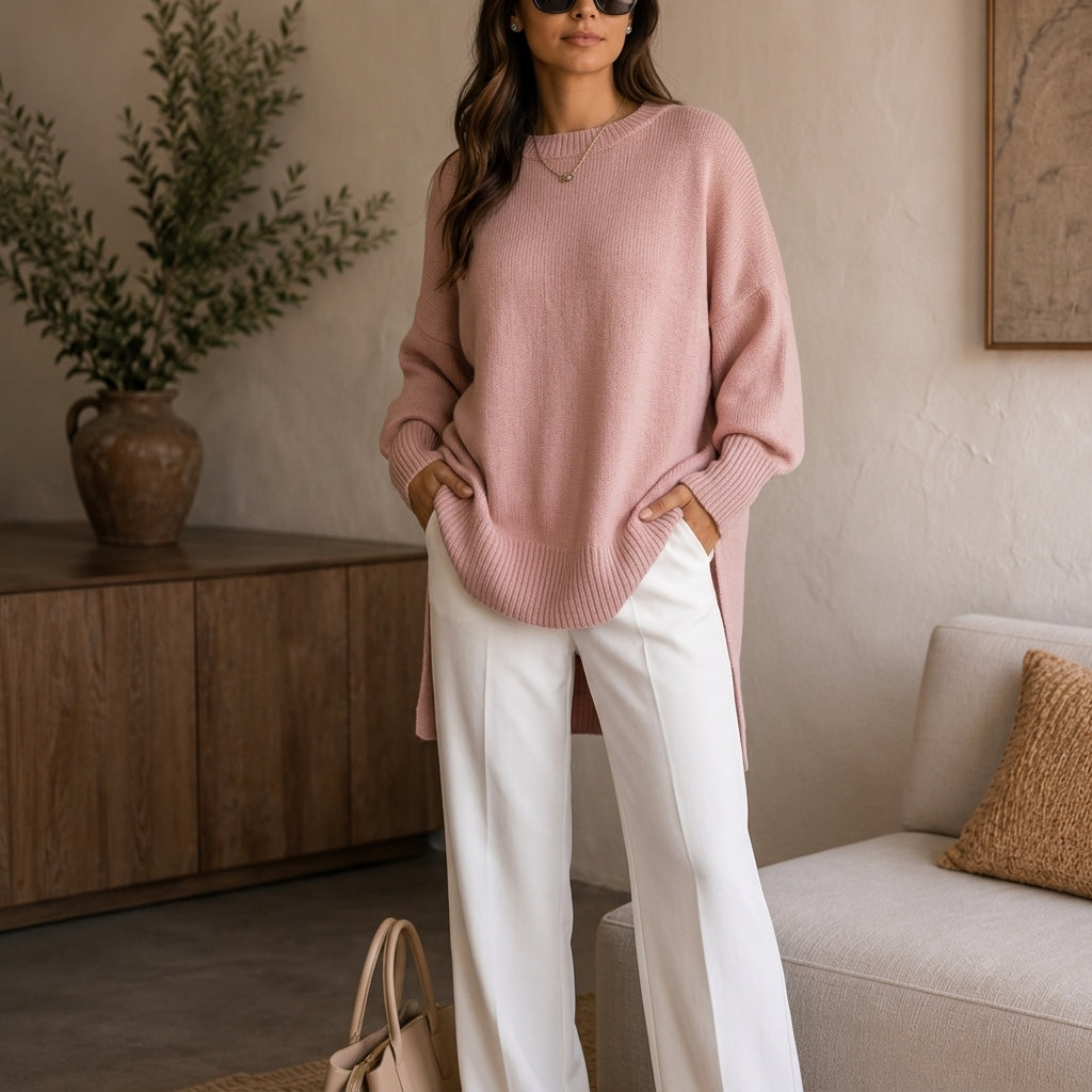 Hollis Cashmere Knit Sweater