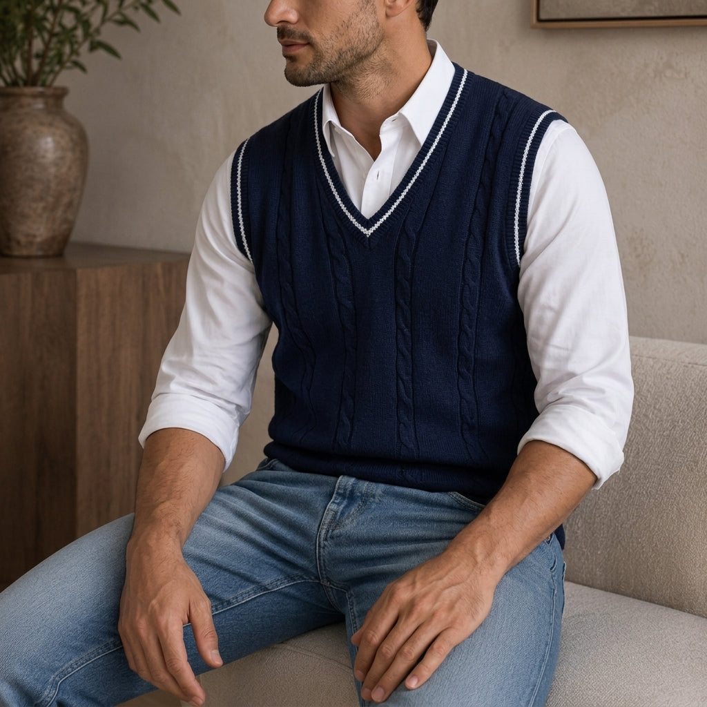 Ashwell Classic Knit Vest
