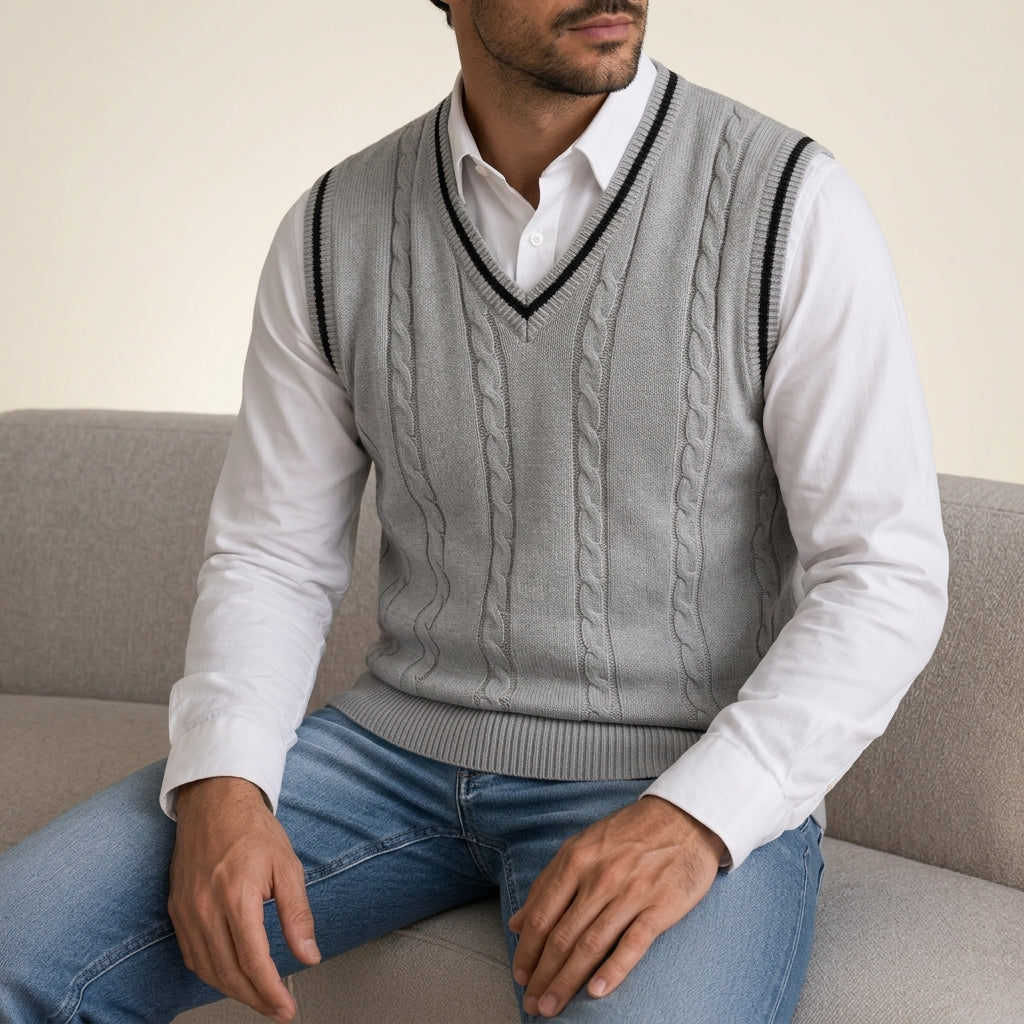 Ashwell Classic Knit Vest