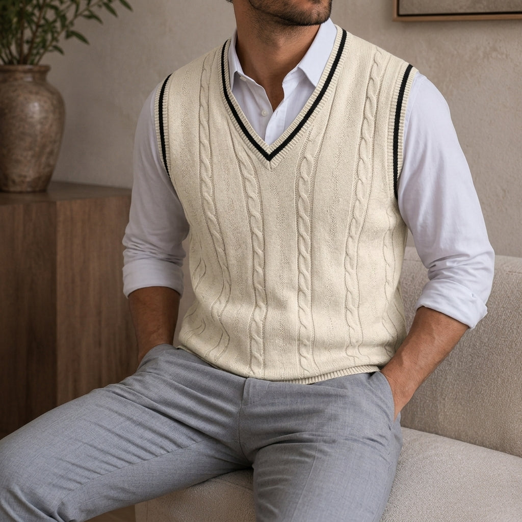 Ashwell Classic Knit Vest