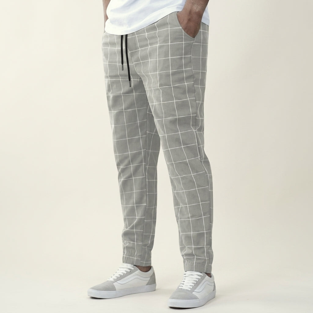 Thornbury Designer Plaid Sweatpants