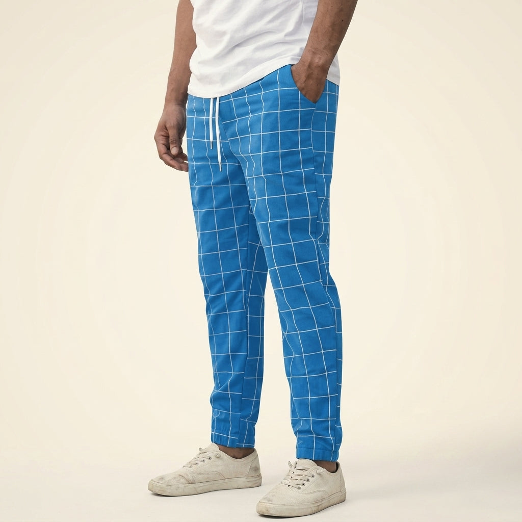 Thornbury Designer Plaid Sweatpants