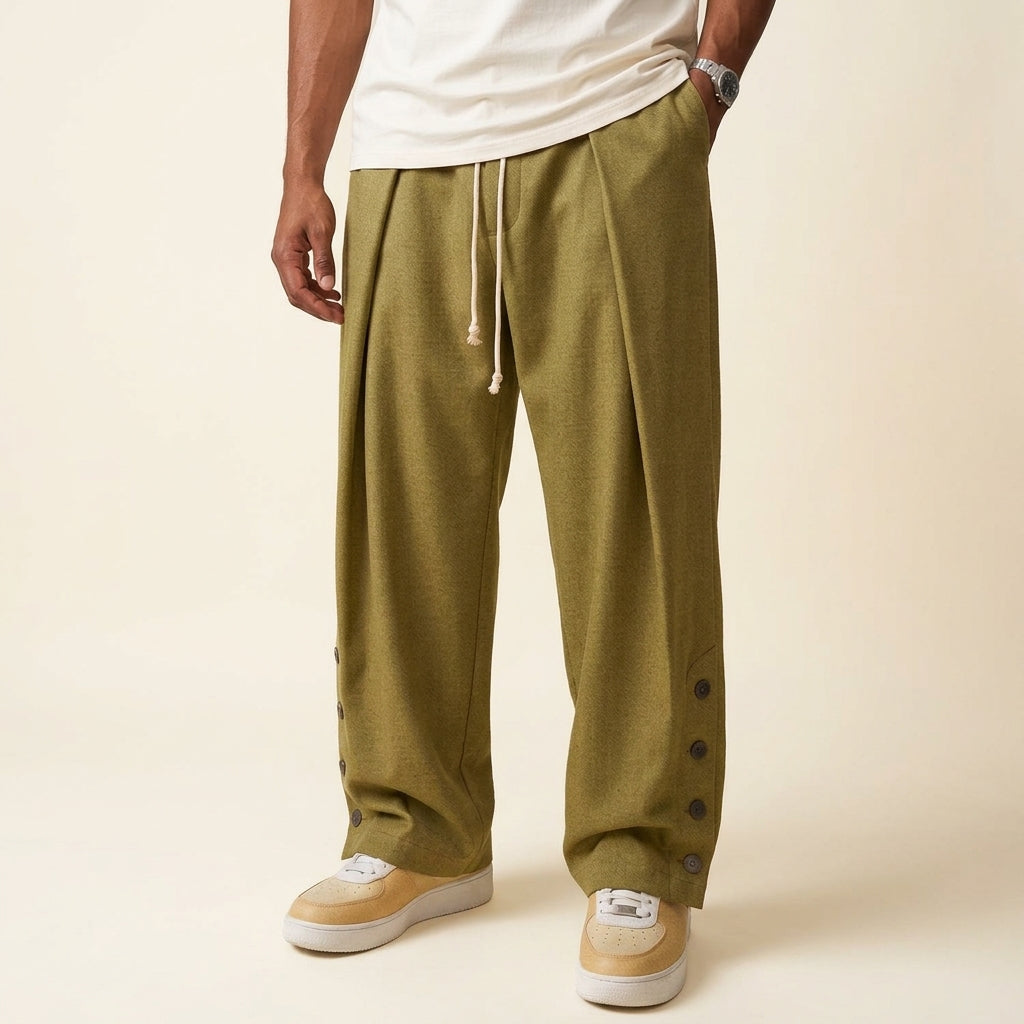 Marlowe Wide Leg Drawstring Pants