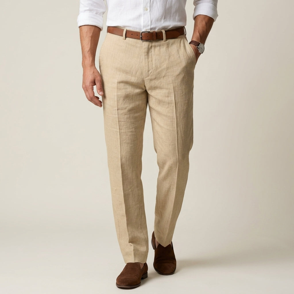 Olvera Men's Premium Linen Pants