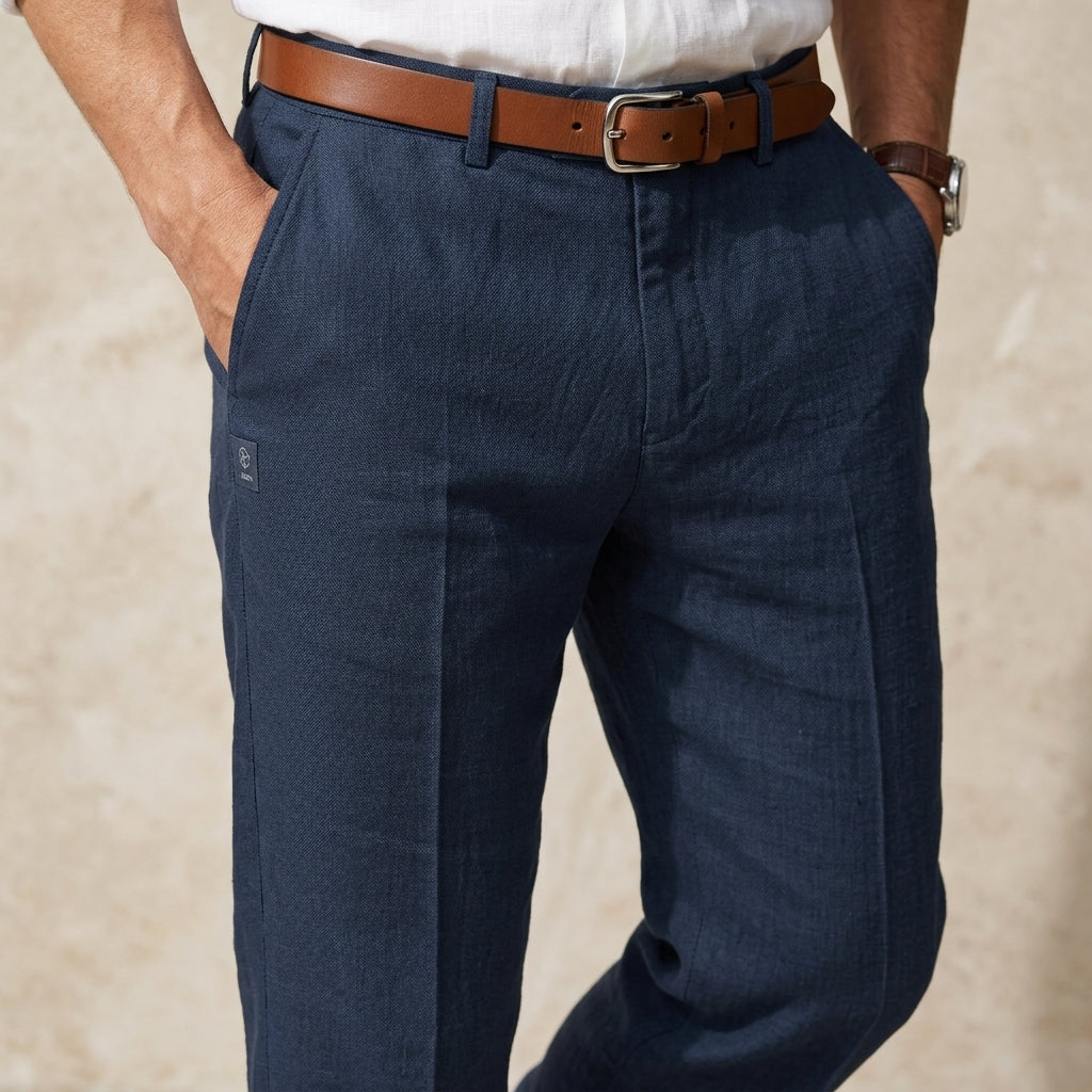Olvera Men's Premium Linen Pants