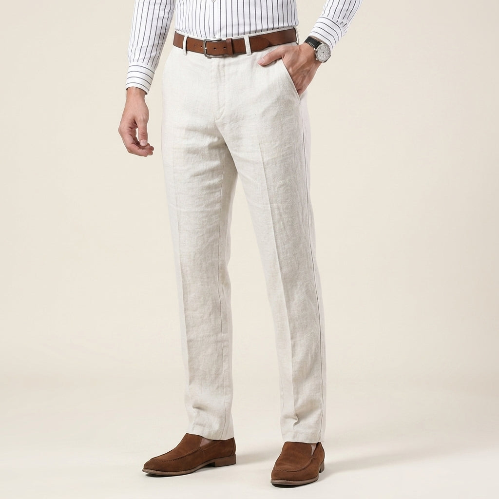 Olvera Men's Premium Linen Pants