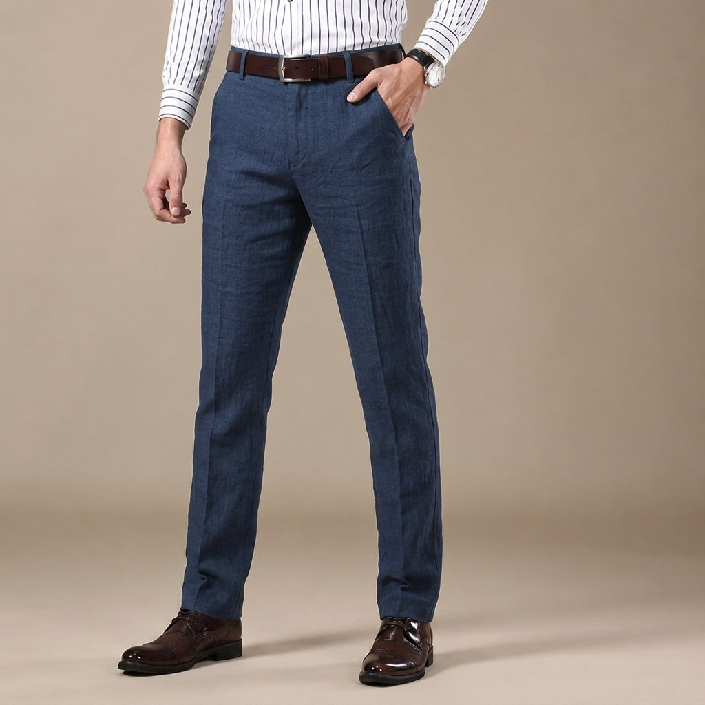 Olvera Men's Premium Linen Pants