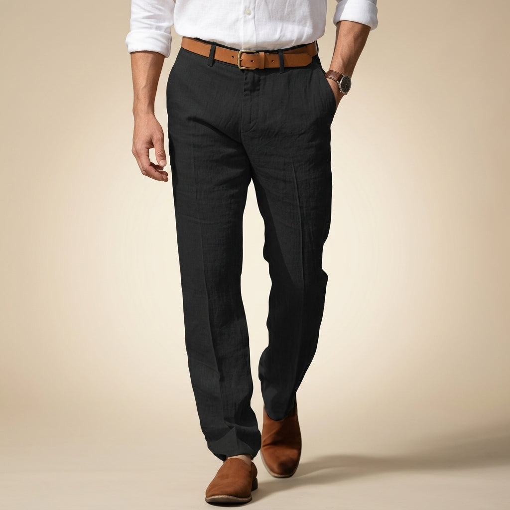Olvera Men's Premium Linen Pants