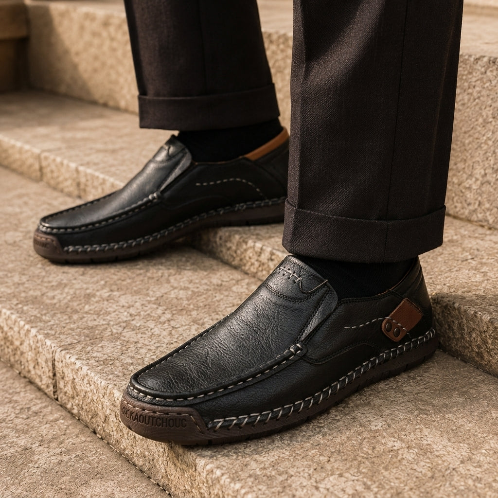 Bormes Men's Leather Loafers