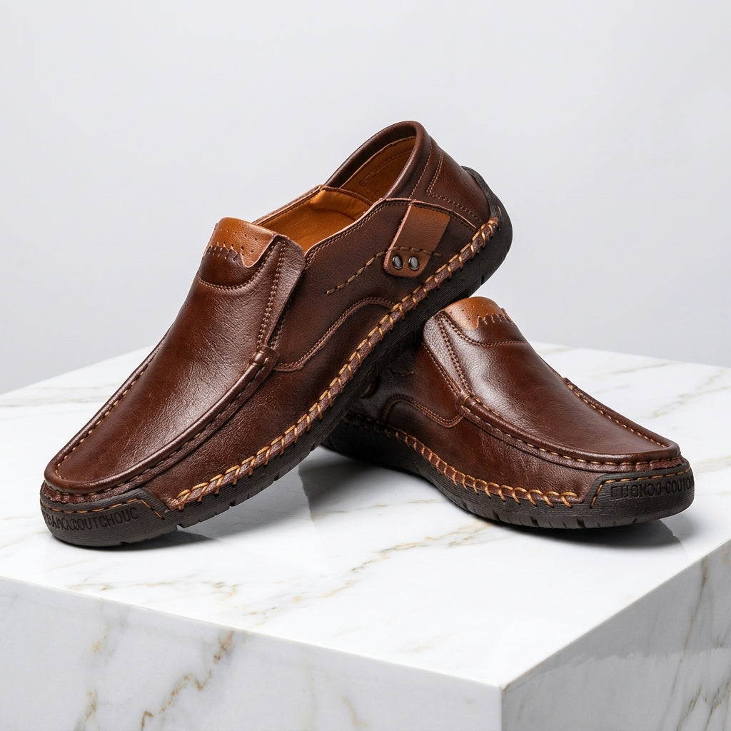 Bormes Men's Leather Loafers