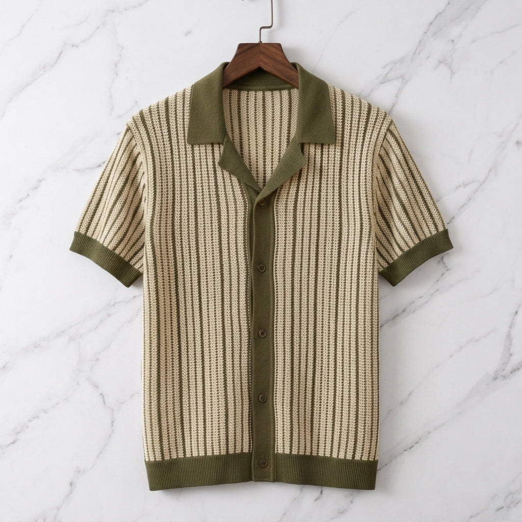 Ferro Men's Summer Knit Polo